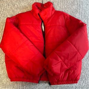 NWT Abound Cropped Puffer Jacket